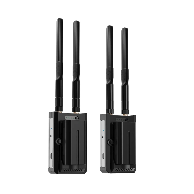 Hoomc DT263W Sender- und Empfänger-Kit, 150 m, 4K30 Hz Reichweite, unterstützt verschiedene Audio-Video-Geräte, Videosplitter und Konverter