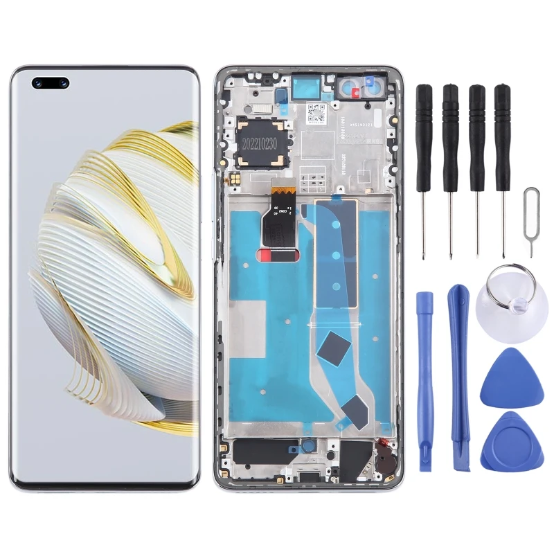 

For Huawei Nova 10 Pro LCD Screen Digitizer Full Assembly with Frame