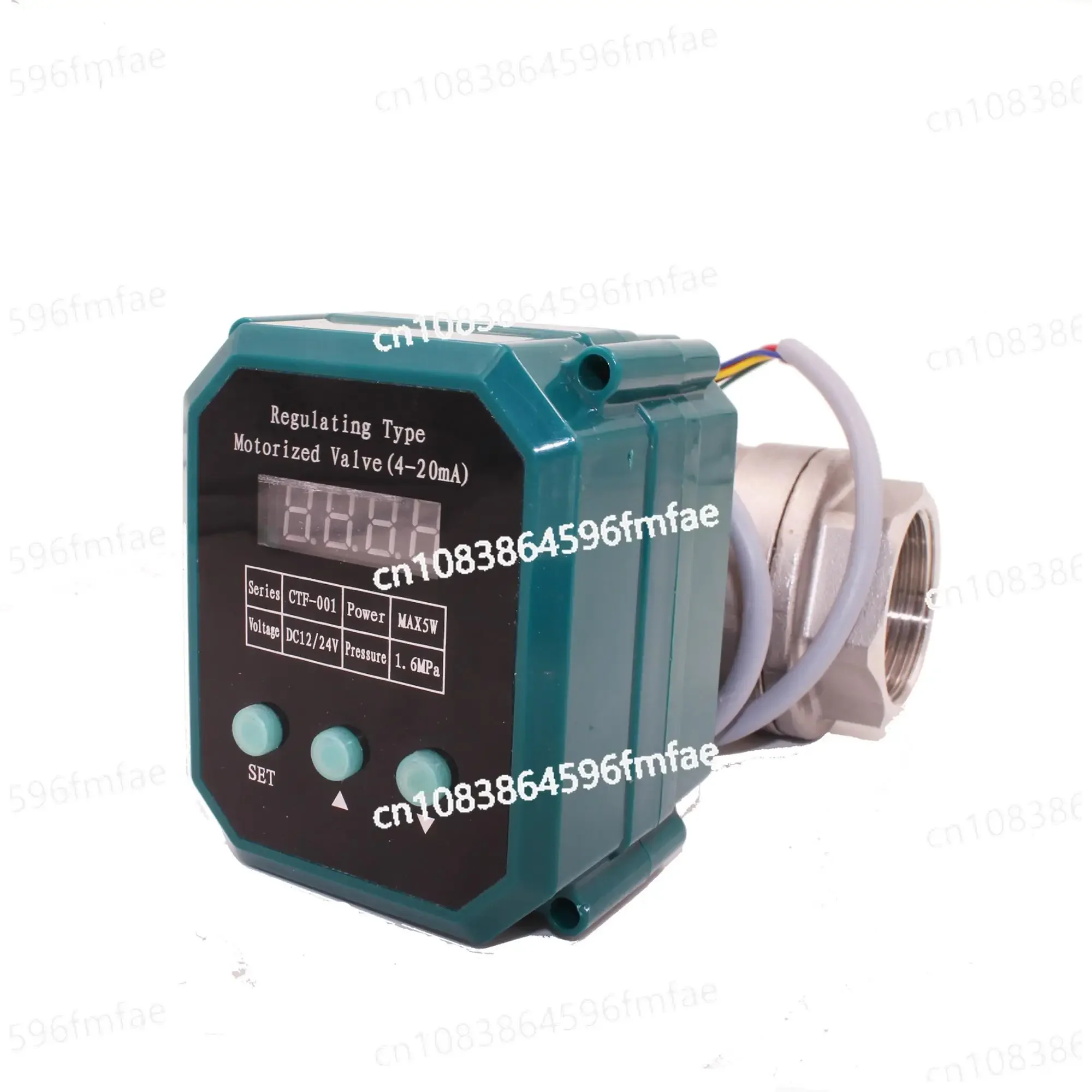 Electric Actuator 4-20mA Modulating Proportional Flow Control Water Ball Valve