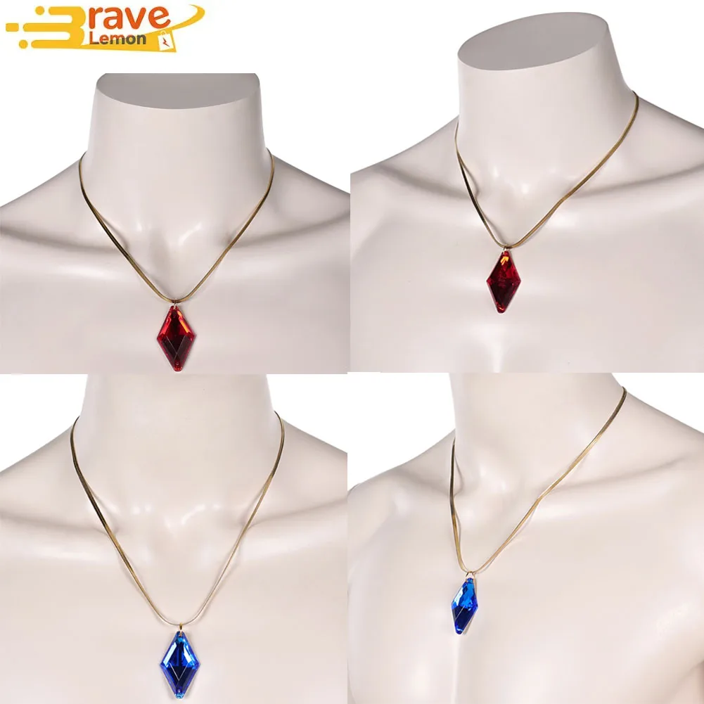 Fantasy Anime DMC S2 Dante Vergil Necklace Cosplay Pendant Props Men Disfraz Costume Accessories Halloween Carnival Party Prop