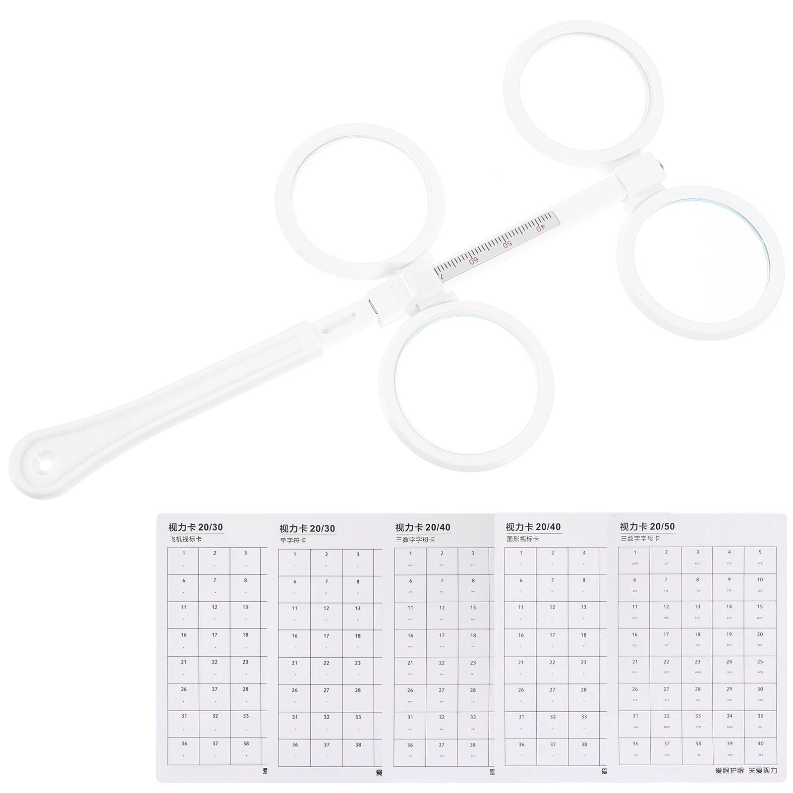 

Vision Training Device Optical Flipper Lens Adjustable Optometry Test Instrument