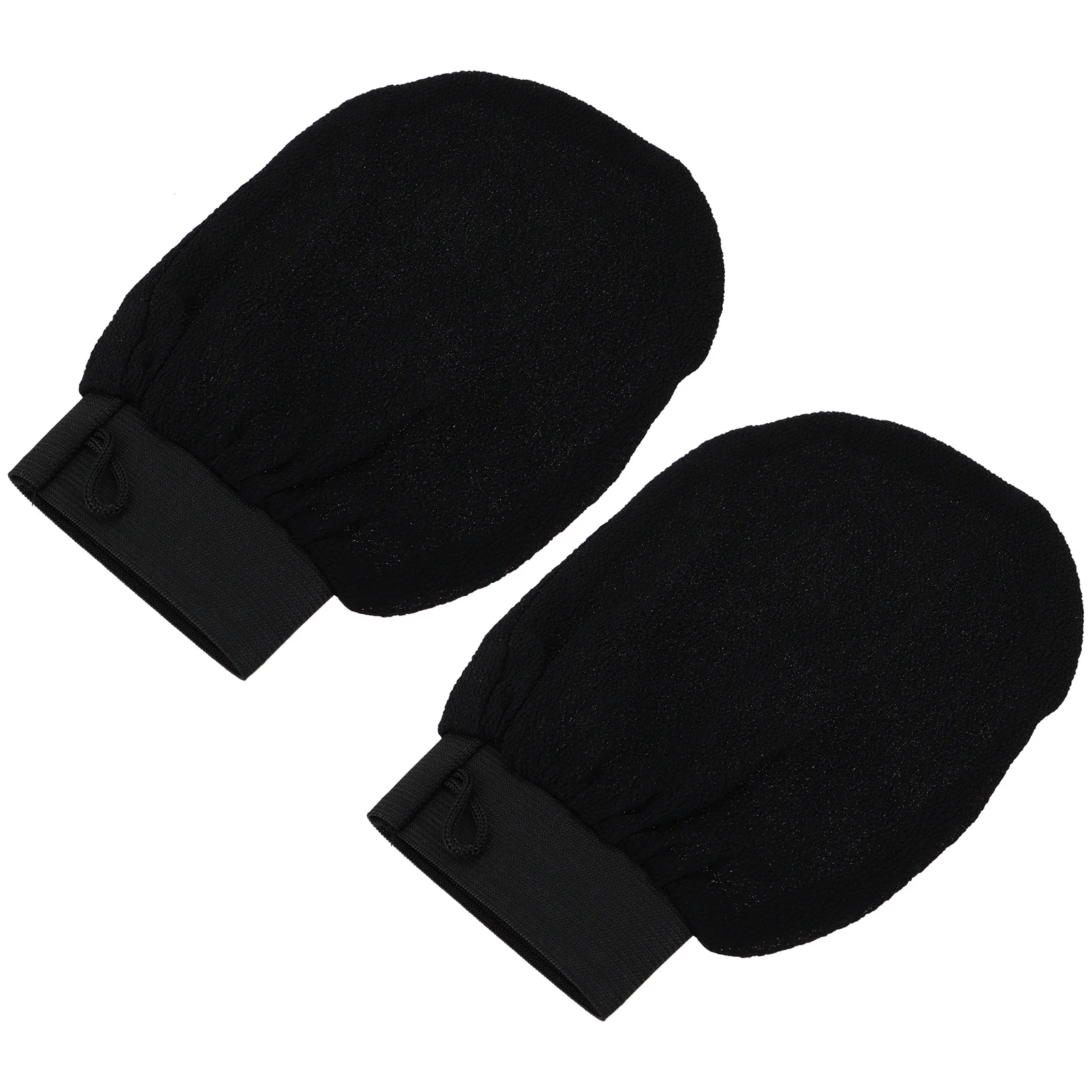 1 زوج قفازات غسل الجسم التقشير قفازات تنظيف إزالة الجلد الميت دش قفاز لتجربة الاستحمام الاسترخاء في المنزل #4