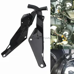 Motorcycle Accessories Batwing Inner Fairing Support Mount Bracket Holder Steel For Harley Electra Glide Street Glide 1996-2013