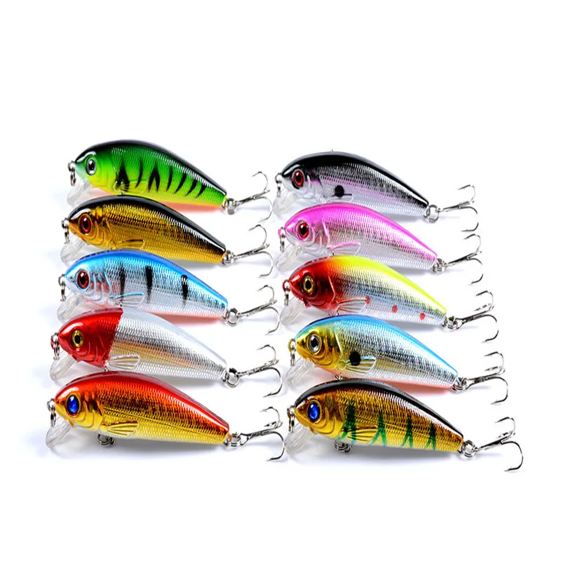 

1pcs Fishing Minnow Lure 3d Eyes Artificial Hard Bait 7.2cm 8.7g Wobblers Crankbait Floating Plastic Baits Minnow Pesca