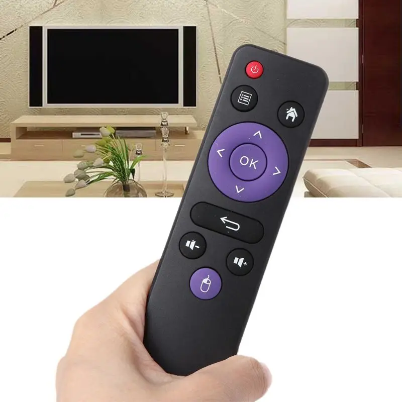 Universal BOX Remote Control Replacement for MX9 RK3328 Android 8.1 7.1 BOX Media Player Learning Control E8BA