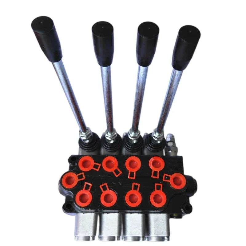 Hydraulic multi-way valve reversing valve mechanical cylinder motor distributor L102 multi-way valve distributor control