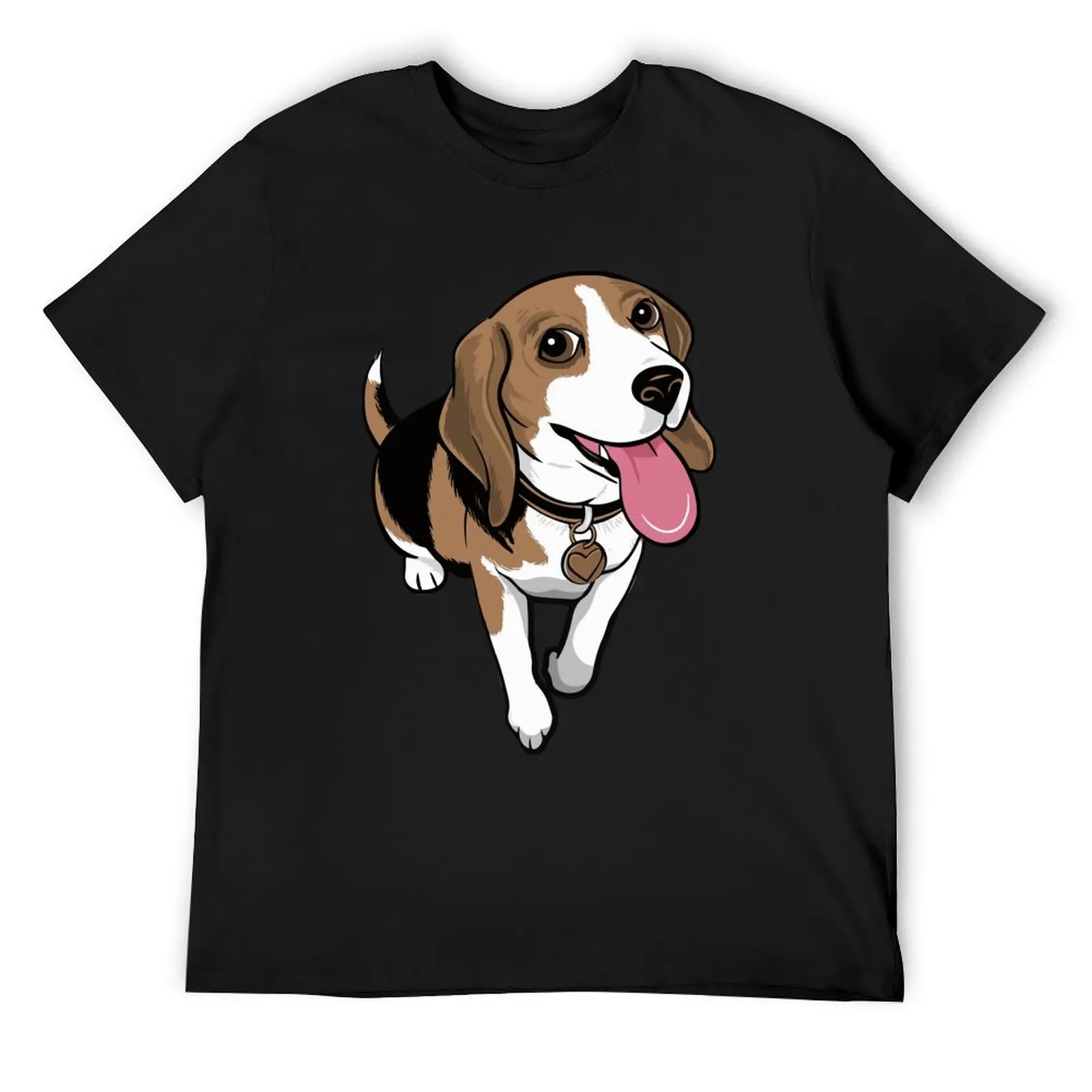 Beagle Cartoon Shirt Funny Beagles Dogs Stickers T-Shirt quick drying anime t shirts heavyweights plain t shirts men