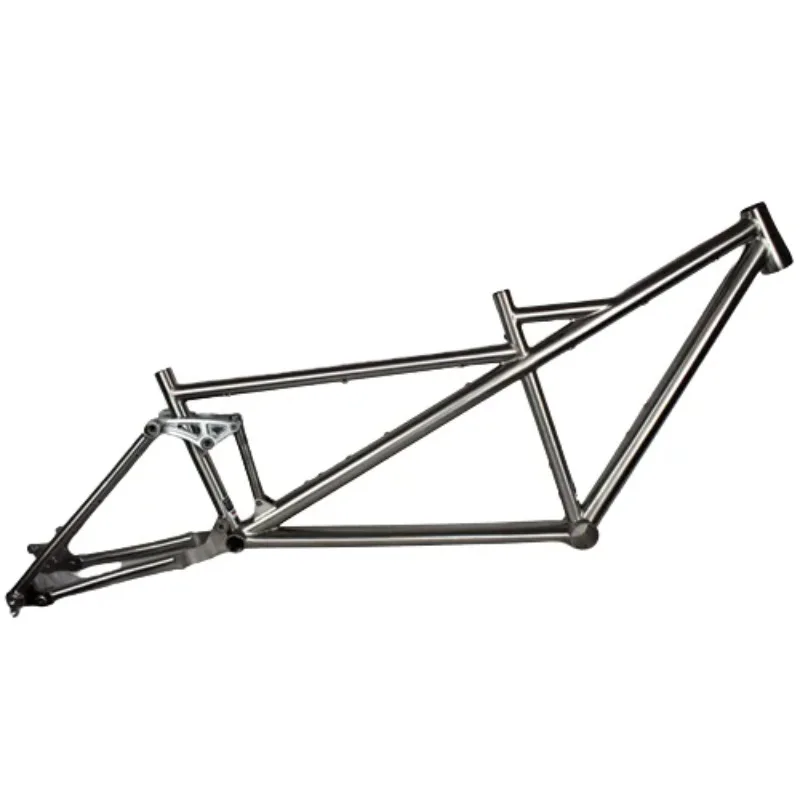 Full Suspension Bike Frame Titanium Tandem Bike Frame Suspension Ti Tandem Bike Frames