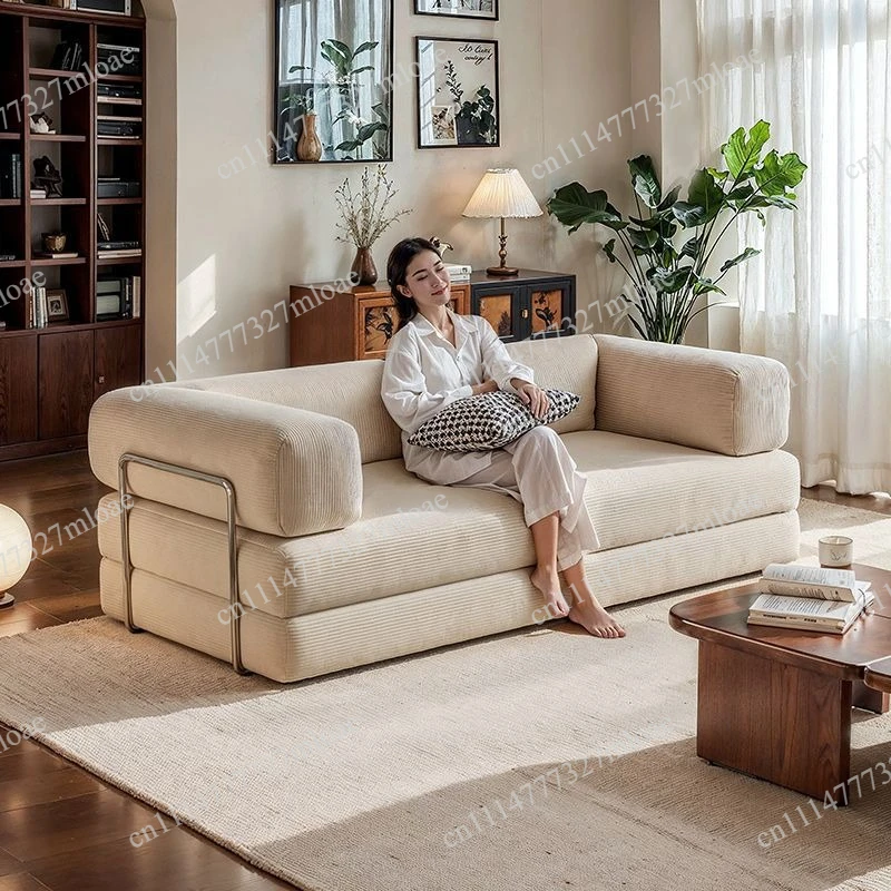 Vacuum compression sofa bed foreign trade full dismantling and washing sofa small apartment