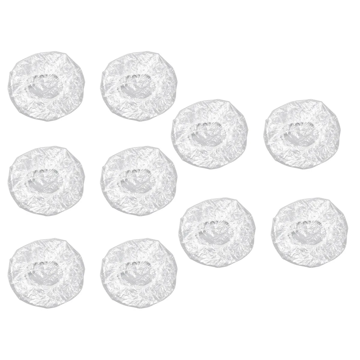 

100 шт. водонепроницаемых защитных накладок для ушей из ЭВА для окрашивания волос, мытья, шампуня, укладки в салоне, шумоподавления, гибкие, регулируемые