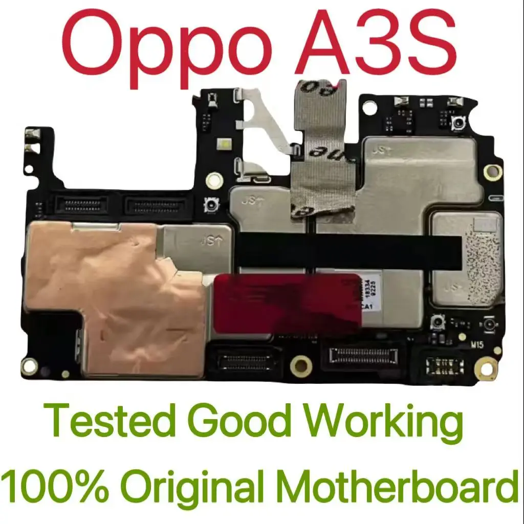 Глобальная версия, оригинальная разблокированная материнская плата для Oppo A3S, протестированная схема, основная материнская плата для Oppo A3S