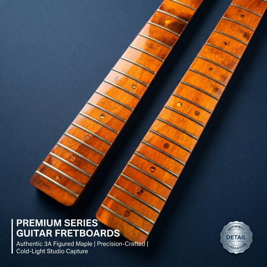 TL Style Guitar Neck, 21-Fret Maple Fingerboard Rubbed Finish, Rear Adjust Truss Rod, Replacement