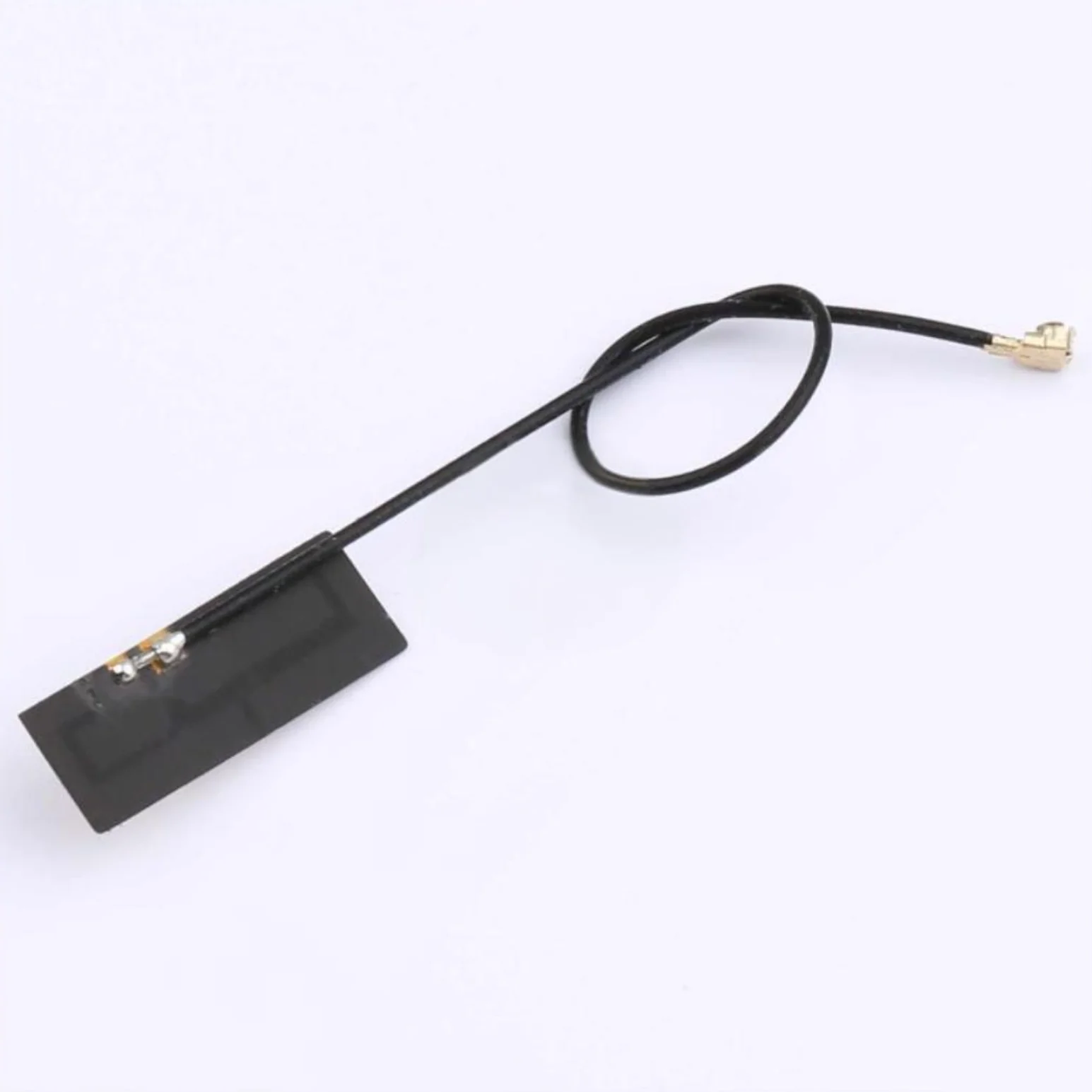 10PCS 2.45GHz 100MHz 3dBi 50Ω 50ohm 50W 2400MHz~2500MHz dimensions: 26x10mm RG1.13 Cable length: 120mm NEW Original FPC Antenna