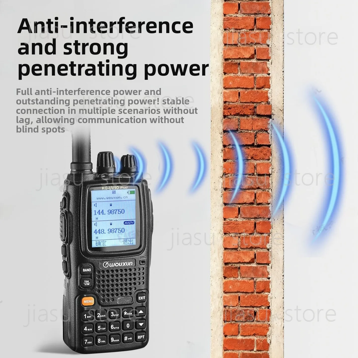 KG-UV9D Plus VHF UHF Two Way Radio 7 Bands Receive Air Band Cross Band Repeater Type-C Outdoor Handheld Transceiver - view 4