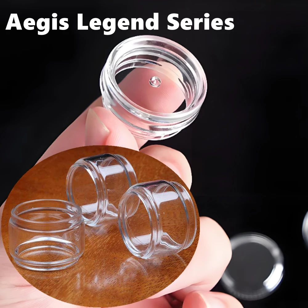 Accesorios de viaje de vidrio de repuesto para (serie Aegis Legend2/3/mini/Max/Z200), botellas de vidrio portátiles visibles, 4 Uds.