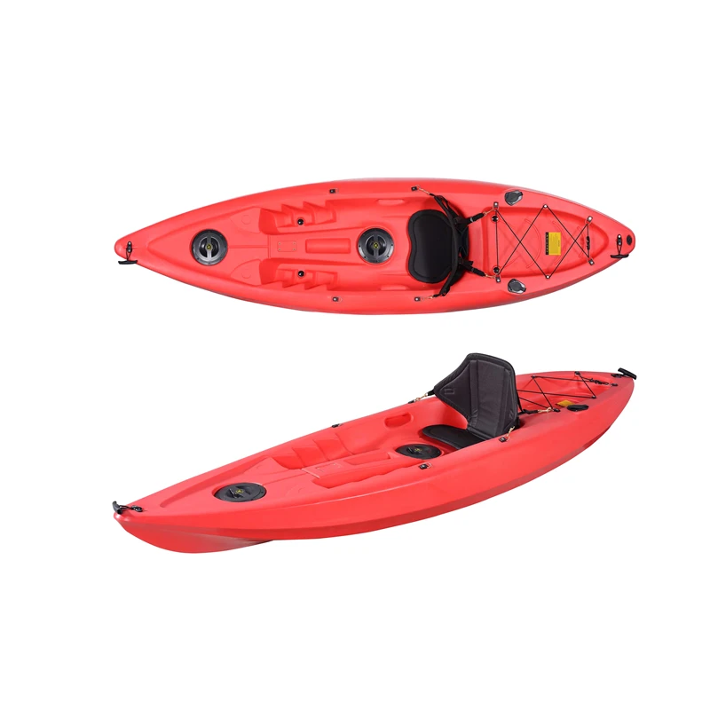 

Plastic Light Sit On Top No Inflatable Canoe Wholesale Small Kayak Boat For Kid Fishing Kayak For Sale