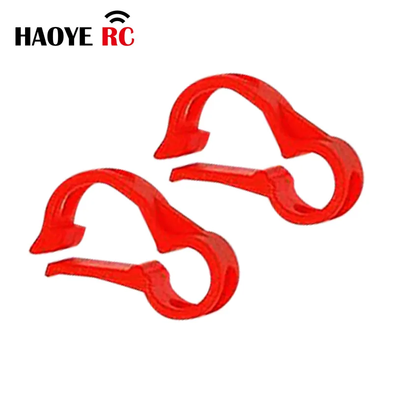 Haoye 10 Pcs ​Φ5 mm  Plastic Fuel Line Clamp/Hose Clamp/Filler Pipe Lock/Oil Stop Valve Oil Tank Accessories For RC Model Planes