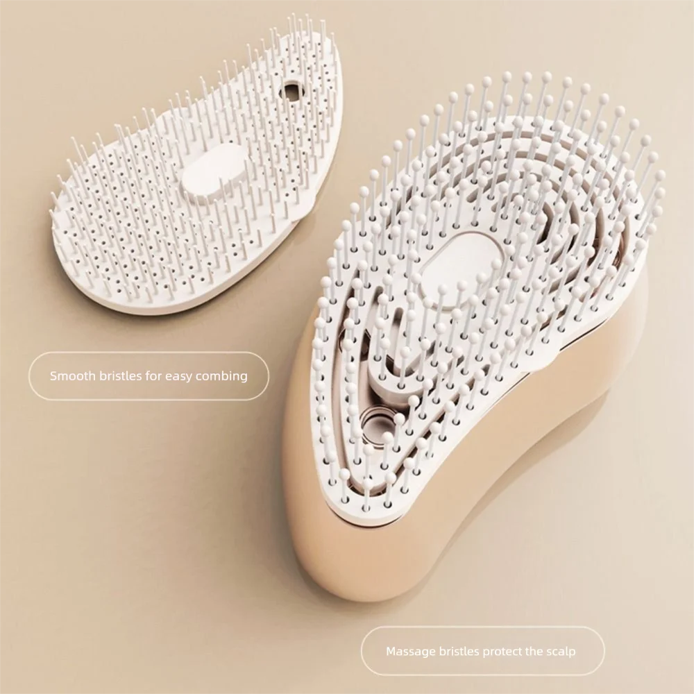 

Антистатическая электрическая распылительная массажная расческа для релаксации головы, функция вибрации, массажная щетка для кожи головы, многофункциональная распыленная жидкость