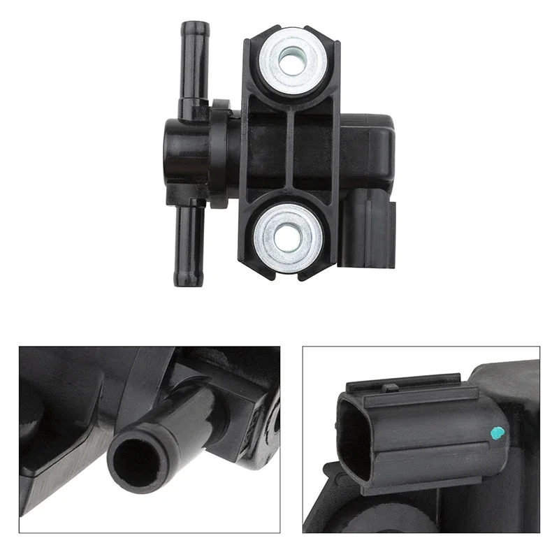 Válvula solenóide de encaixe preto, substituição direta, ABS Vapor Canister, 36162-RDM-A01, 12581985, 911-141, 36162-RDV-J01, 12581985, acessórios