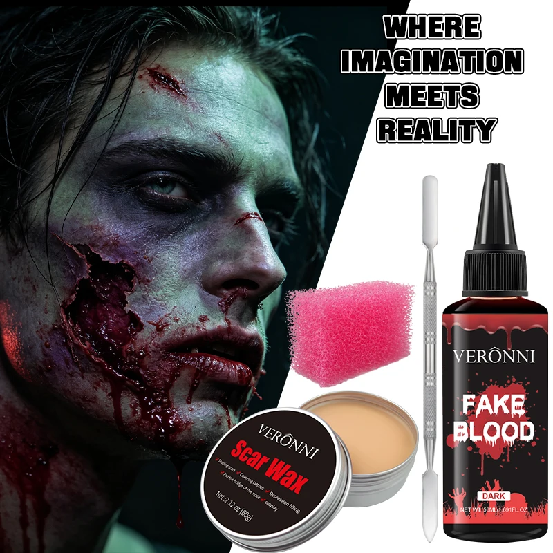 VERONNI SFX Halloween Makeup K - Body Paint Sfx ulasan dan harga