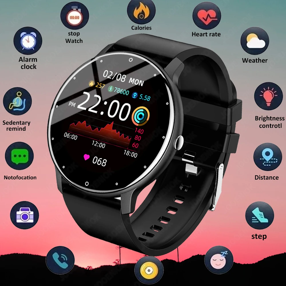

2025 New Bluetooth Call Smart Watch Men Women Health Monitoring 100+Sports Fitness Watch Full Touch Screen Smartwatch Man