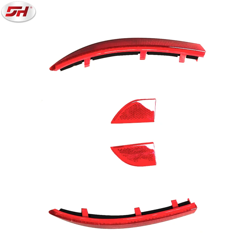 

2 in 1 Fit for 14-16 Porsche Panamera 970.2 Side Rear Fog Reflector Left Right Bumper 97063148901 97063148701