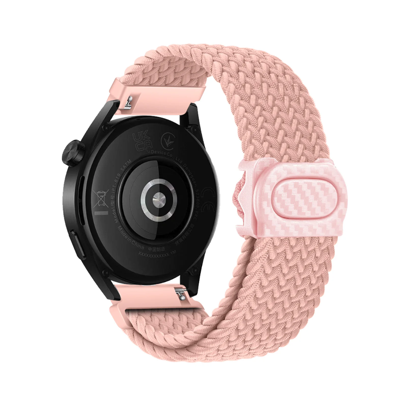 

Elastic Nylon Bands for Huawei Watch GT 42mm/Watch GT 2 42mm Band, Plastic Buckle Adjustable Nylon Strap