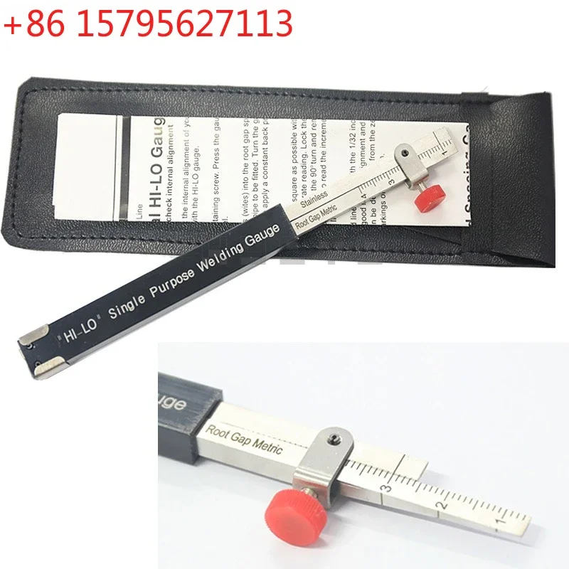 Welding measuring instrument, small height gauge, internal measuring instrument, welding inspection ruler, welding seam gauge