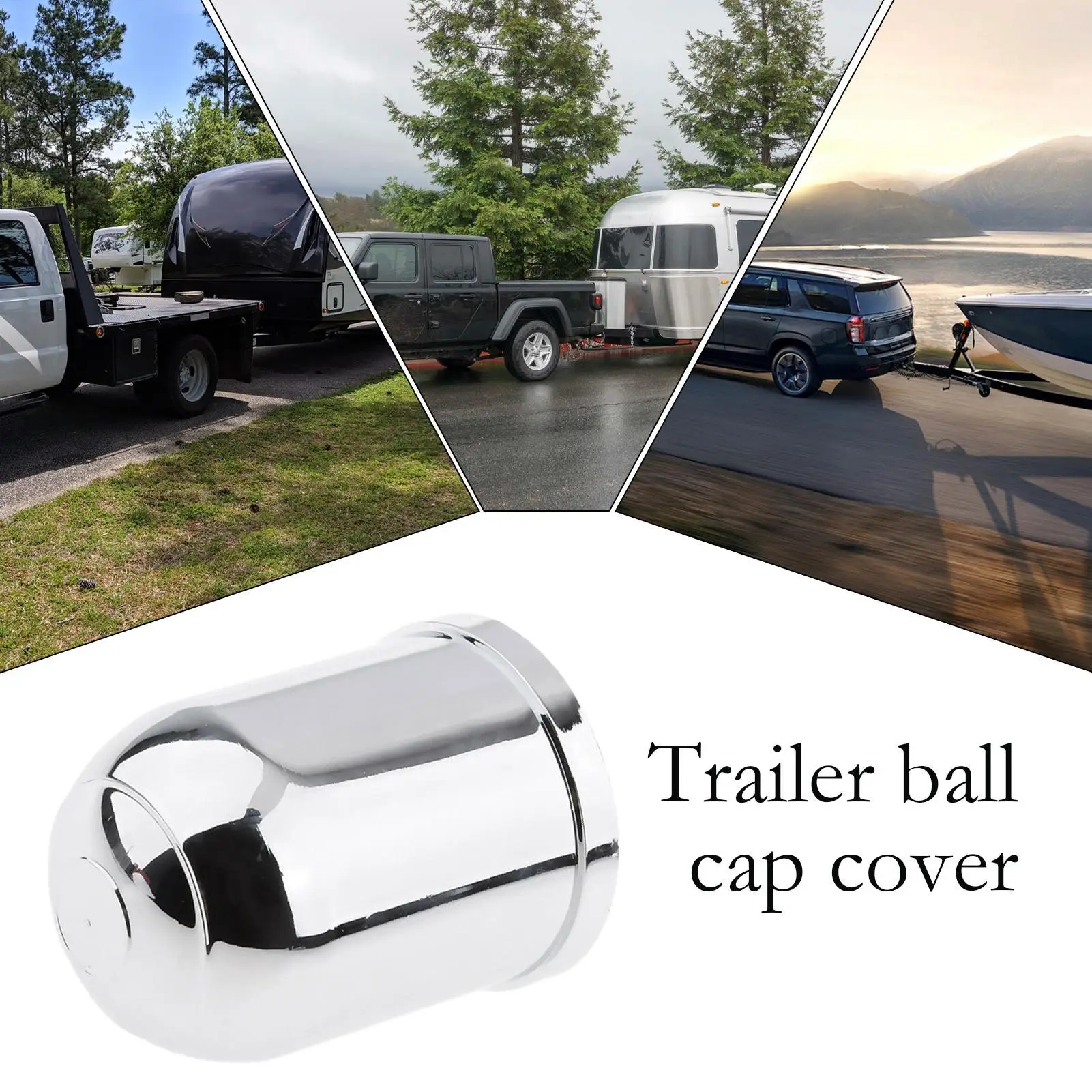 

Trailer Ball Cover Tight-Fit Easy-Install Secure Trailer Ball Cover 1-7/8 Inch for Drivers Auto Mechanics Outdoor Adventurers