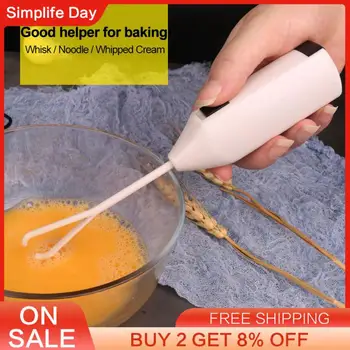 Mieszadło do napojów mlecznych i kawy Elektryczna trzepaczka do jajek Spieniacz Mini uchwyt Mieszadło Praktyczne narzędzie kuchenne Gadżet
