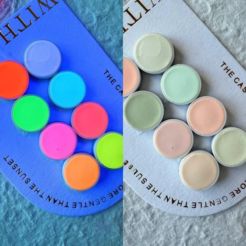 

0,6 мл серия «Светлячок», восьмицветный однотонный набор акварельных красок, нарисованные вручную пигменты, портативная живопись, акварельные товары для рукоделия