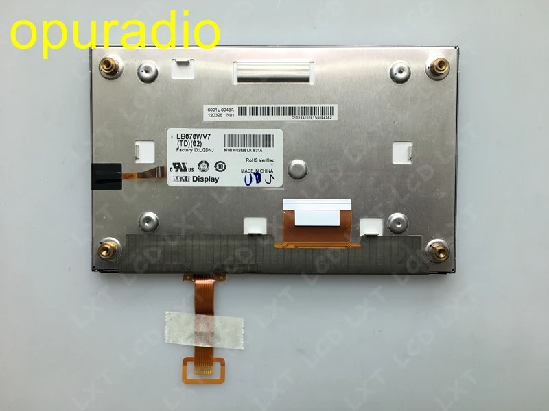 

LCD Original New 7inch LCD Display LB070WV7(TD)(02) LB070WV7-TD02 Screen Panel For GPS Navigation LCD Monitors