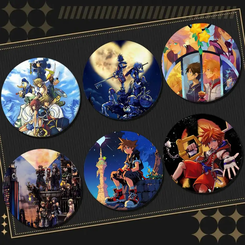 GAME Kingdom Hearts Badges Pins Lapel Pins Hat Pins Brooches Gifts Decor Backpacks