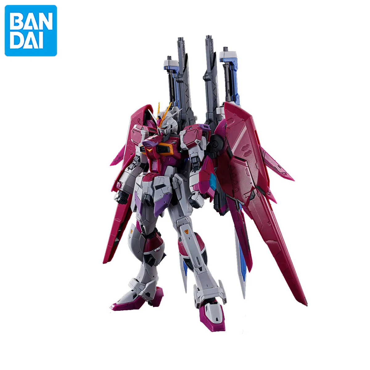 

In Stock Bandai RG 1/144 Destiny Impulse Gundam Original Anime Figure Model Doll Action Figures Collection New Toys for Boy Gift