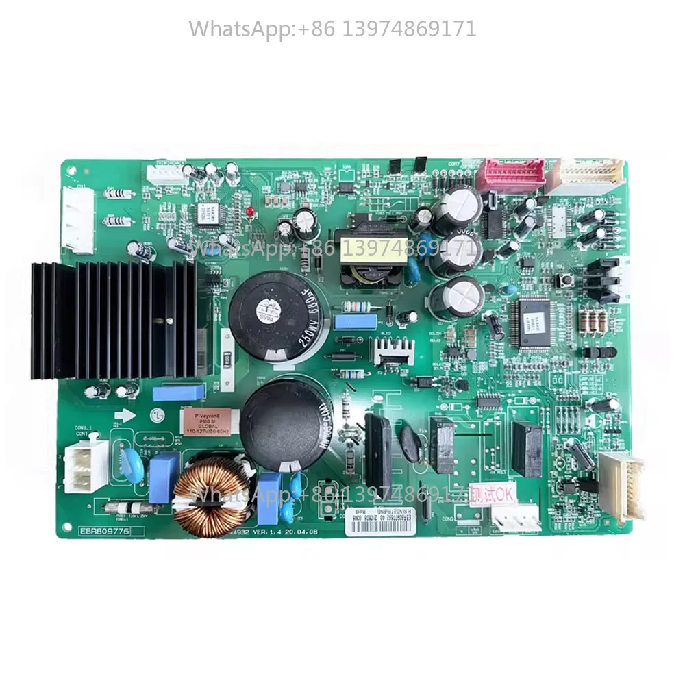 EBR80977692 Placa base original de control del inversor para refrigerador