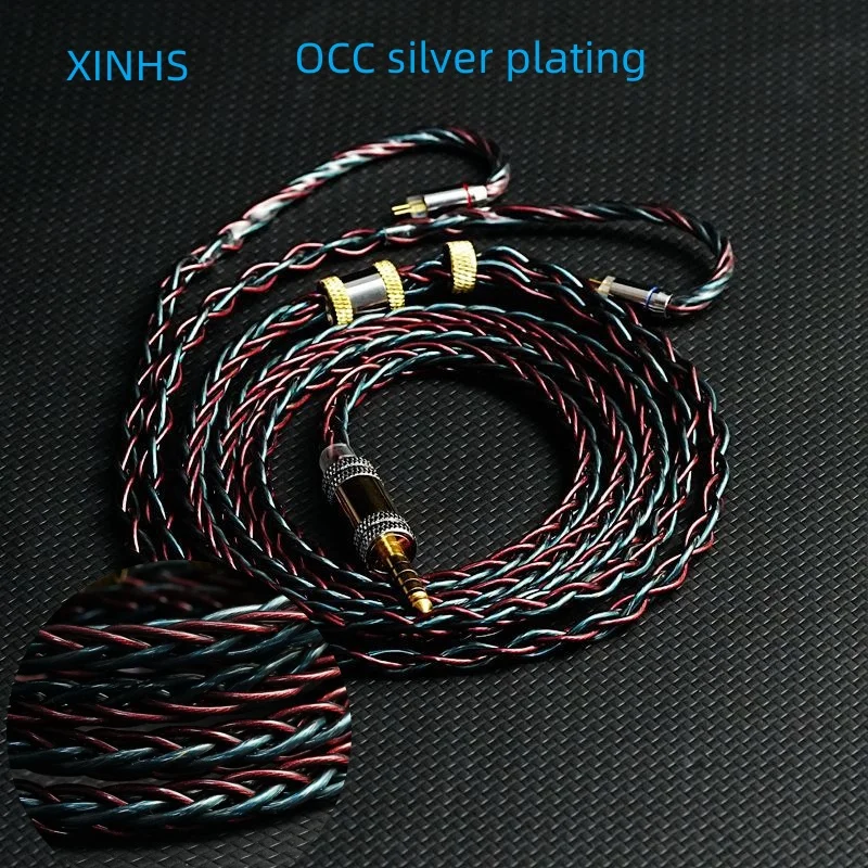 XINHS H07 7NOCC Silver Plated Earphone Upgrade Cable