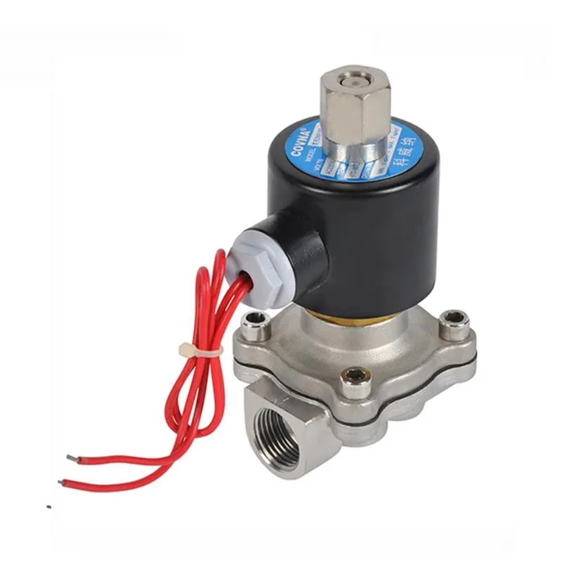 2-Way 24-volt normally open diaphragm solenoid valve 304 stainless steel electric solenoid valve water valve