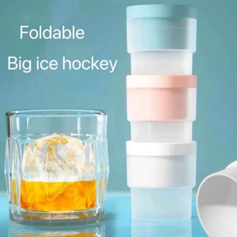 Silicone round Ice Ball Mold Maker DIY Whiskey Ice Ball Making Mould Jelly Cocktail Drink Ice Hockey Making Mold Kitchen Tools