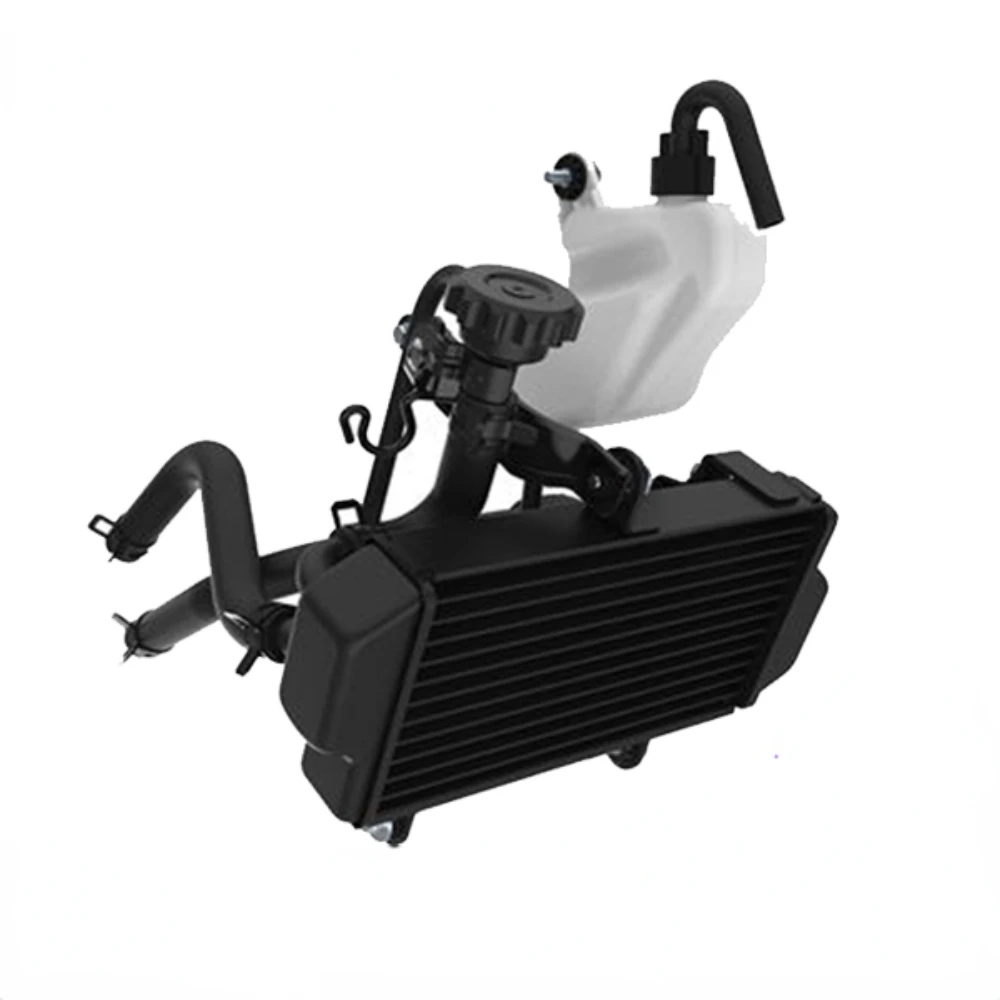 

Radiator Water Cooling Auxiliary Water Tank Kettle Cover Inlet And Outlet Pipes FOR ZOMTES ZT 125 U1 125U1 155 U1 155U1