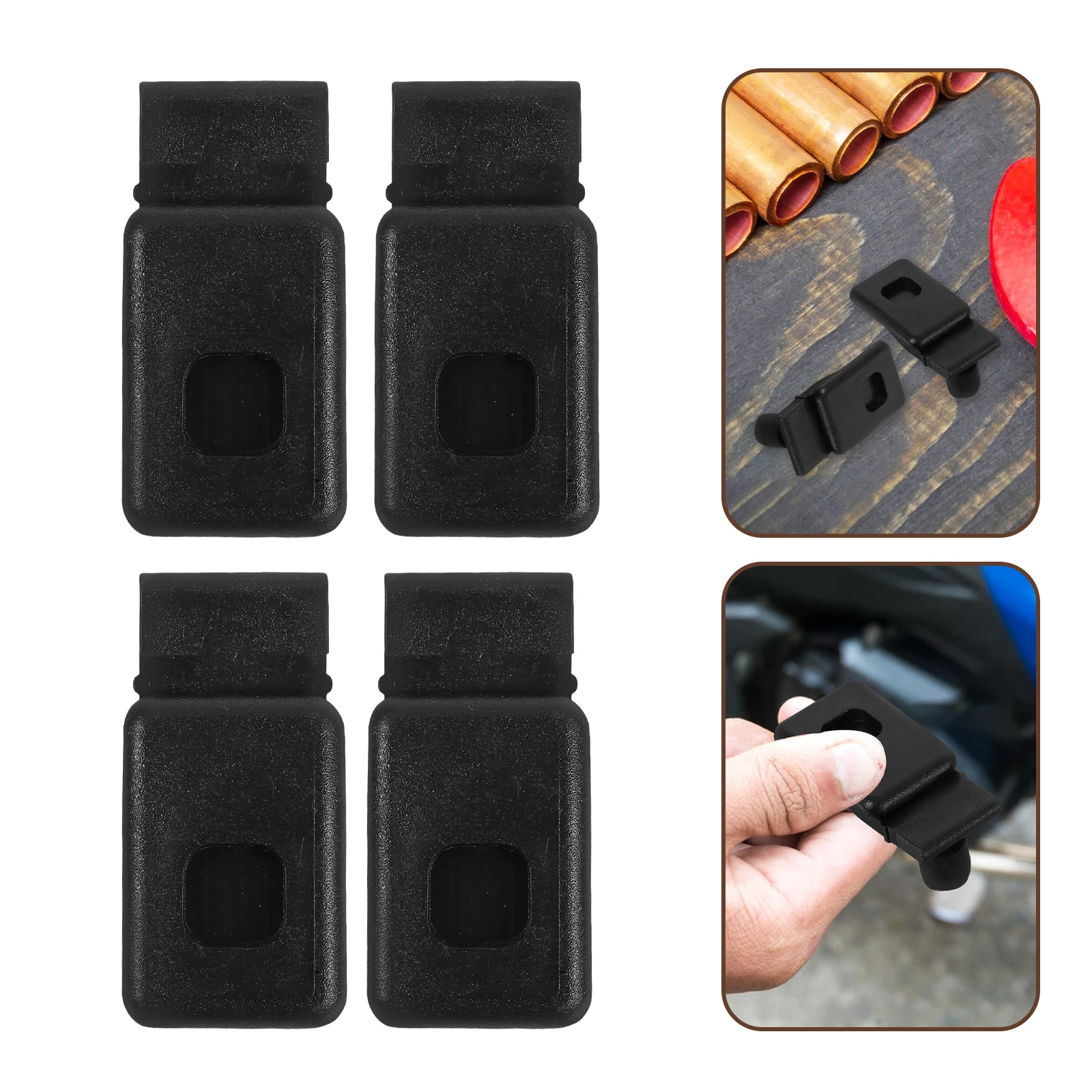 

10 pcs Trunk Organizer Fastener Durable Plastic Secure Snap Storage Box Latch For Compatible