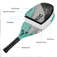 Raquete Beach Tennis Full Carbon Anole Lightweight Padel Rough Surface for Training Beach Tennis Racket 2