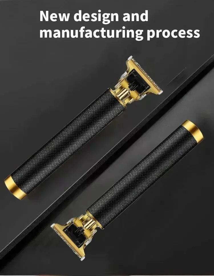 2026 T9 Elektrischer Haarschneider 0mm Glatzkopf-Trimmer Professioneller USB-Akku-Rasierer Tragbarer Barber-Trimmer für Herren Haarschnitt zu Hause – Detail 4