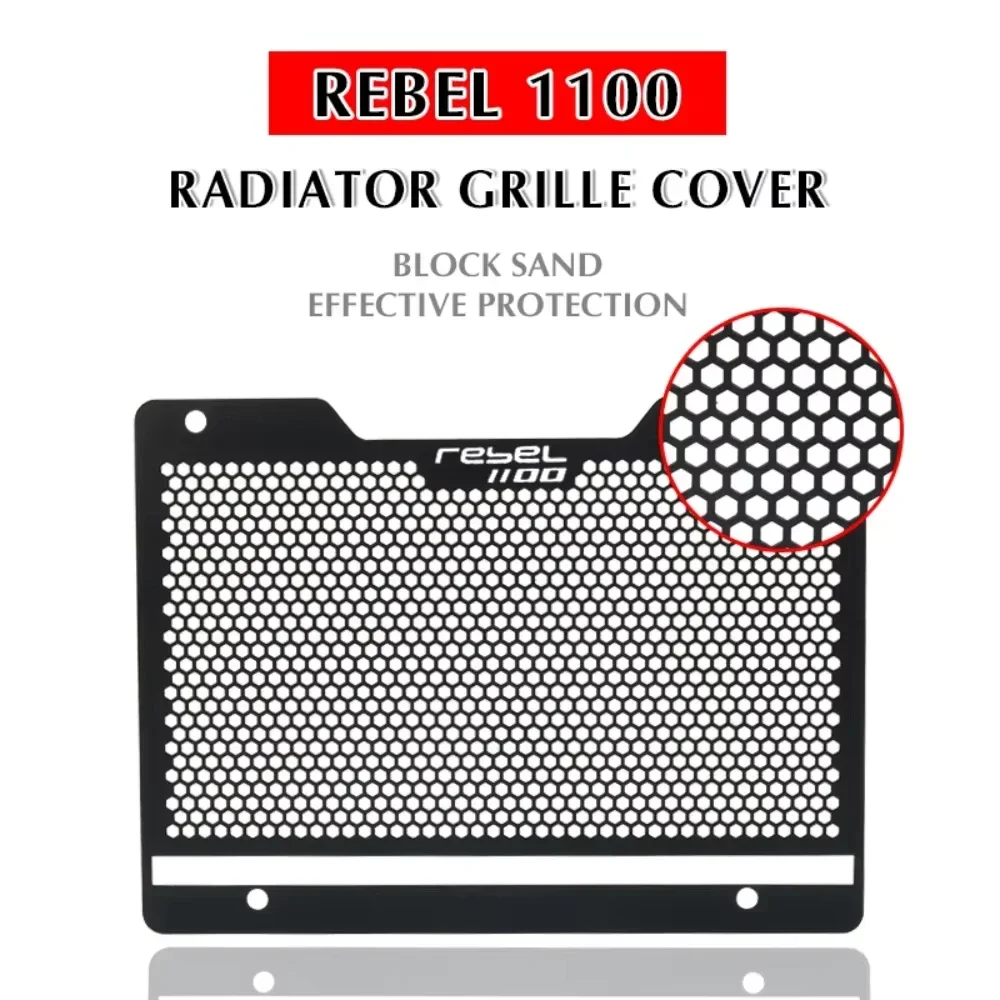 For HONDA REBEL 1100 Rebel1100 Rebel 1100 CMX 1100 CM1100 2021-2022 Motorcycle Radiator Grille Cover Guard Protection Protetor