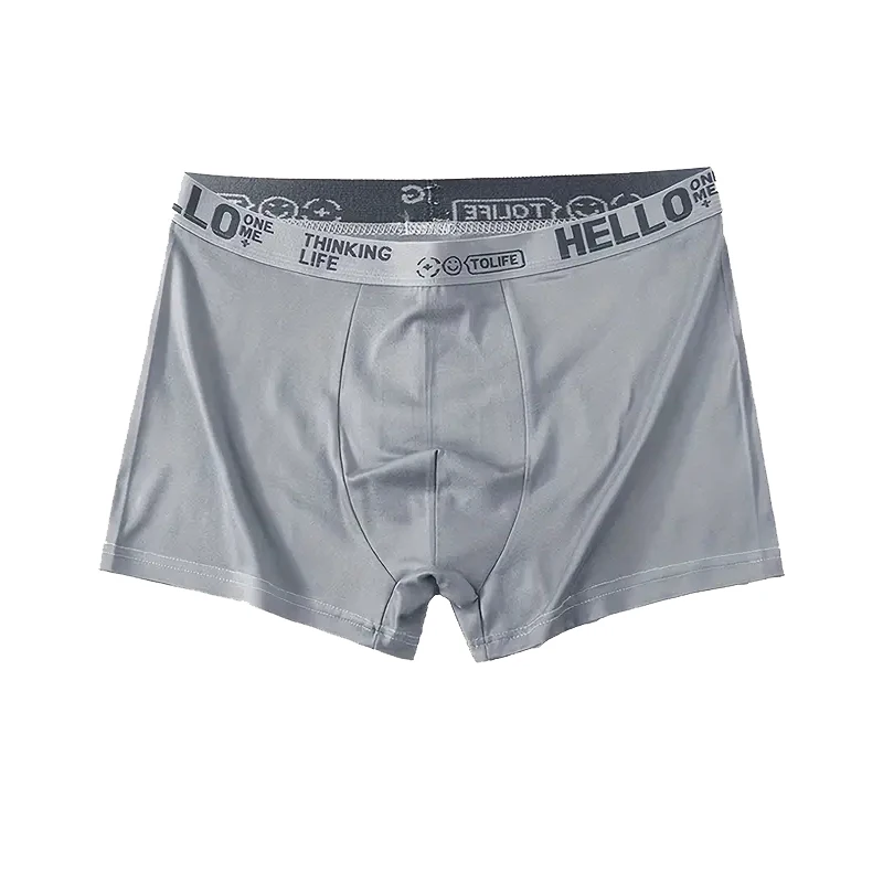 10PCS Men's Underwear, Breathable Comfy Quick Drying Stretchy Boxer Trunks, Sexy Underpants, Men's Trendy Boxer Panties image 5