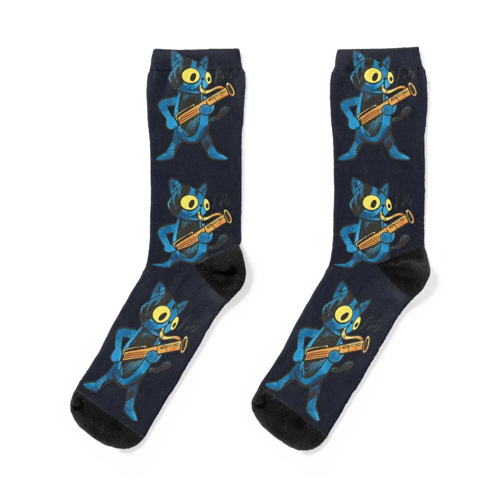 

bassoon cat Socks cycling hiking Socks Women Men's