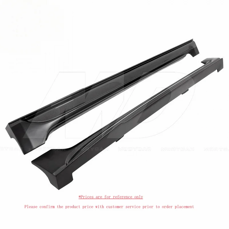Aspec Half Carbon Fiber Side Skirts for 2014-2017 Vw Golf 7 Gti R20