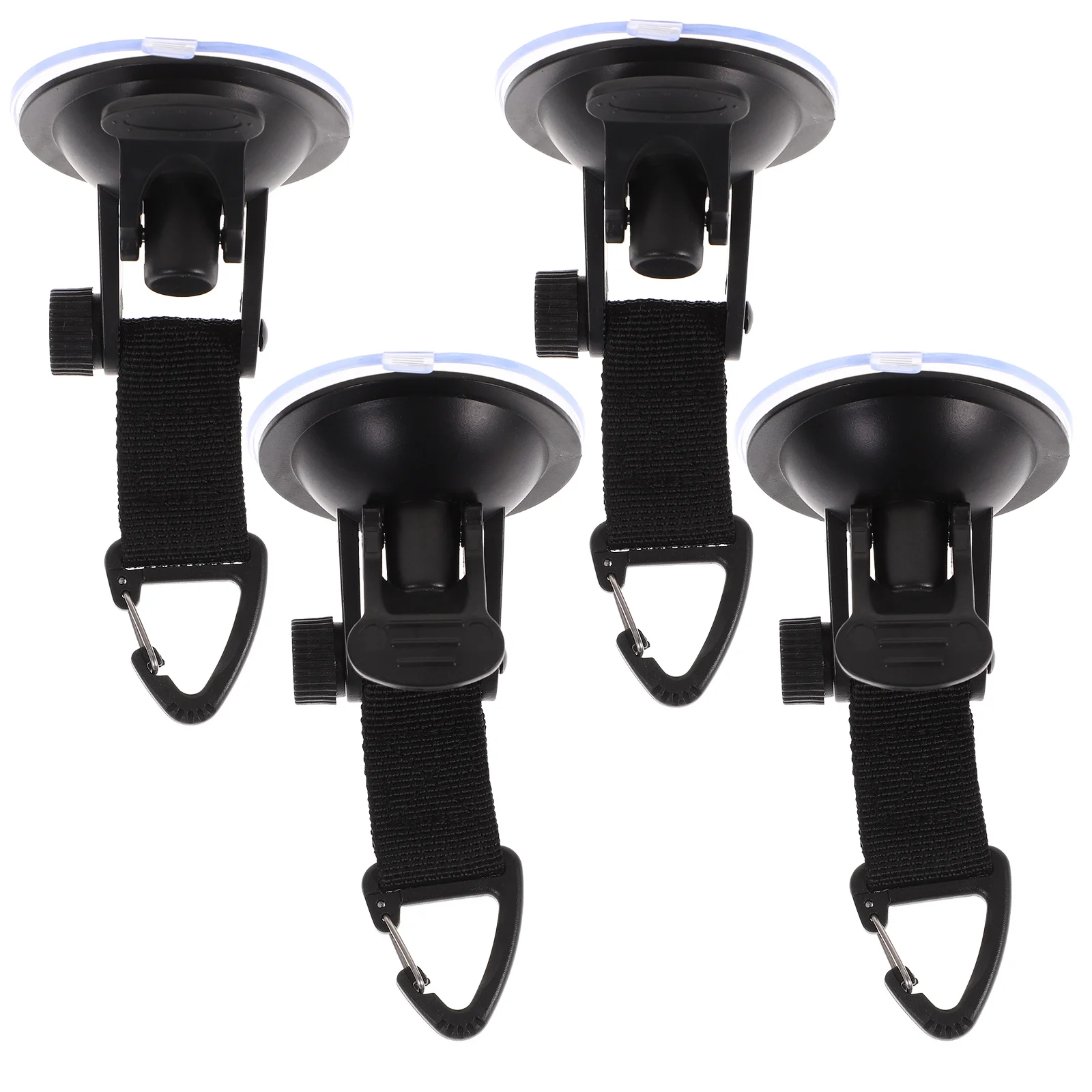 

4Pcs Tent Suction Cup Hooks Heavy Duty Camping Tarp Hooks Stable Suction Clips Tent Fixing Accessories Outdoor Use
