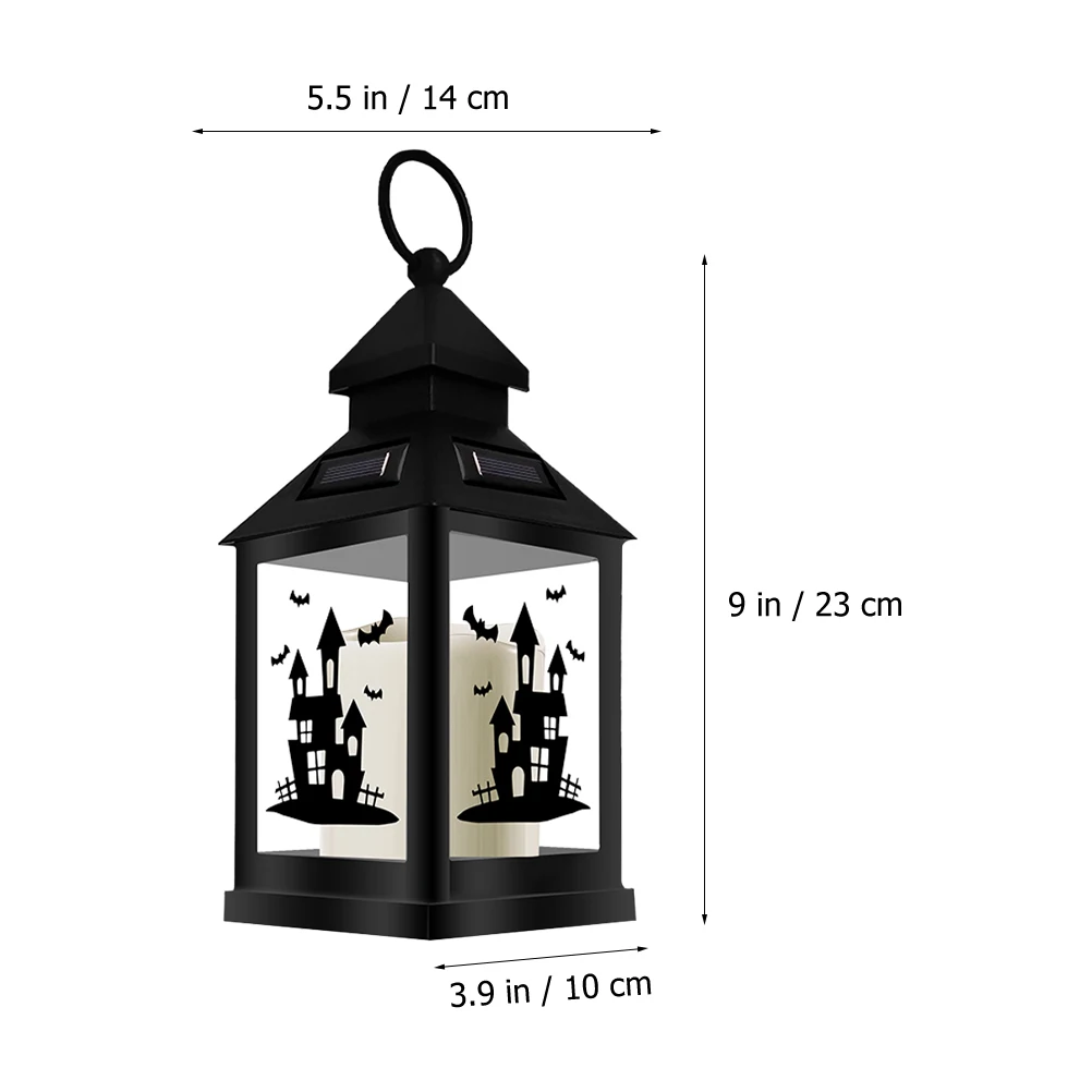 

Vintage Solar Lamp Led Lantern Decor For Halloween Outdoor Hanging Party Garden Decorative Solar Powered Light