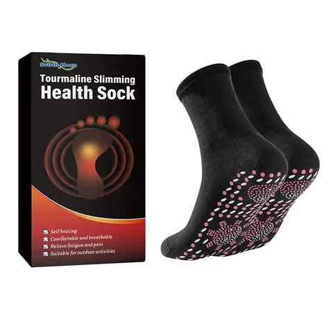 Winter Warm Health Socks Therapy Non-slip Therapy Massage Socks Comfortable Anti-Fatigue Arch Support for Camping Hiking Skiing