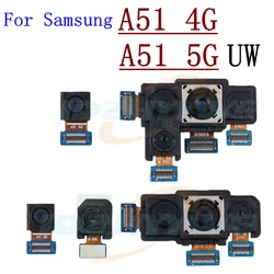 Front Facing Rear Camera For Samsung A51 4G 5G UW A515F A516N A516F A516V Back Big Main Camera Module Flex Cable Spare Parts